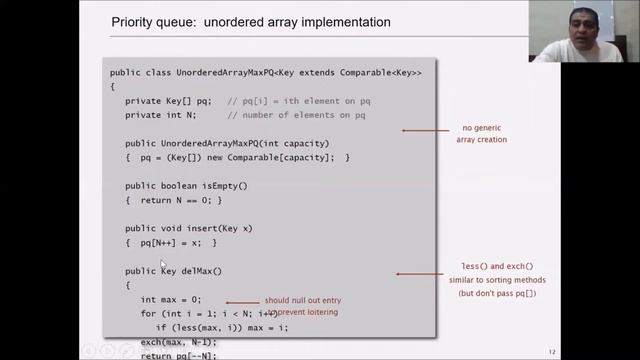 Online Lecture 8 / Priority Queue Using array structure смотреть онлайн