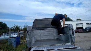 Стеклопластиковый грузовой отсек на УАЗ PATRIOT PICKUP