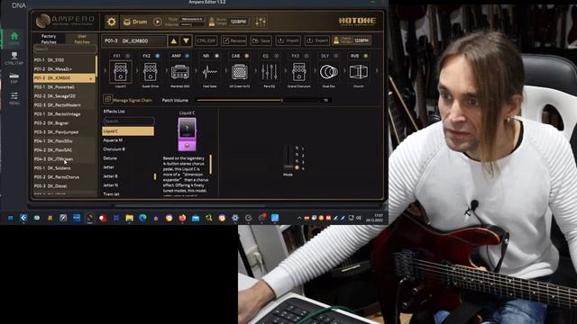Harley Benton DNAFx Git pro vs. Hotone Ampero - sound comparison w/ Fusion 3 смотреть онлайн