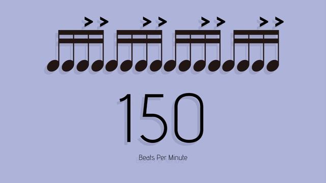 BPM = 150　メトロノーム - metronome - 16分 アクセント2-3 смотреть онлайн