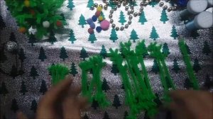 КАК СДЕЛАТЬ ЕЛКУ СВОИМИ РУКАМИ ИЗ СИНЕЛЬНОЙ ПРОВОЛОКИ