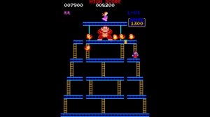 Donkey Kong 1981 - Classic Arcade Gameplay - 4k