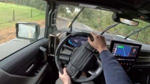 2024 GMC Hummer EV SUV - Rainy POV First Drive (Binaural Audio)