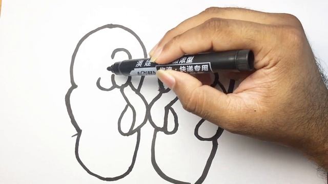 Flip Flops Shoes Drawing and Colouring step by step tutorial смотреть онлайн