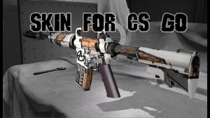 Создание скина M4A1 для CS GO Анархия мать порядка