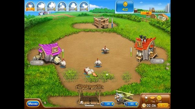 Веселая ферма 2 , 11 уровень (Кексовый пер.2) смотреть онлайн
