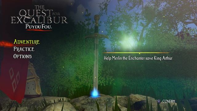 The Quest For Excalibur - Puy Du Fou Title Screen (PC, PS4, Switch) смотреть онлайн