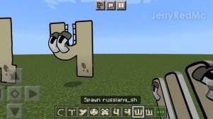 Russian Alphabet Lore, but ALL - Q in Minecraft PE