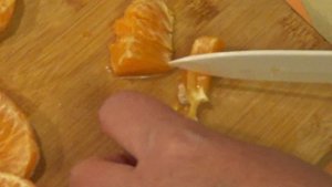 Салат с копченой грудкой и мандаринами  Вкусный  Красивый  Легкий и быстрый