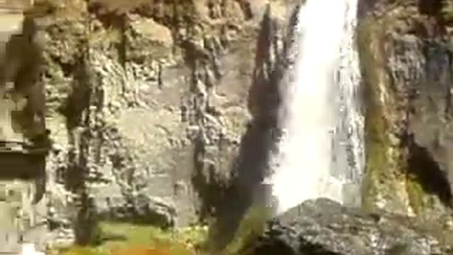 Водопад Абшыр-Ата. Ош, Кыргызстан смотреть онлайн