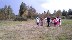 Вставало солнышко - группа Крылья мечты на семинаре Родовая нить в ПРП Радосвет