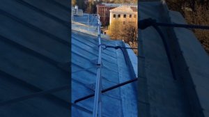 Испытания ограждения кровли