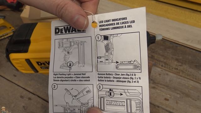 Нейлер Dewalt DCN681 для скобы 18GA смотреть онлайн