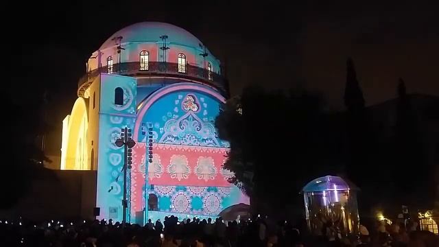 Световое шоу. Шоу света в Иерусалиме. 2018 смотреть онлайн