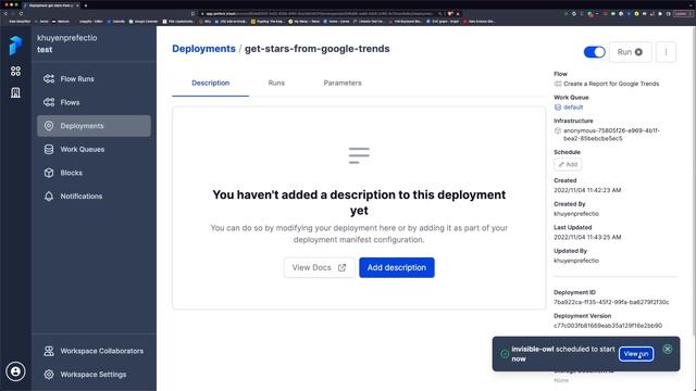 Deploy a Data Pipeline with Prefect (Part 3) - Run a Deployment смотреть онлайн