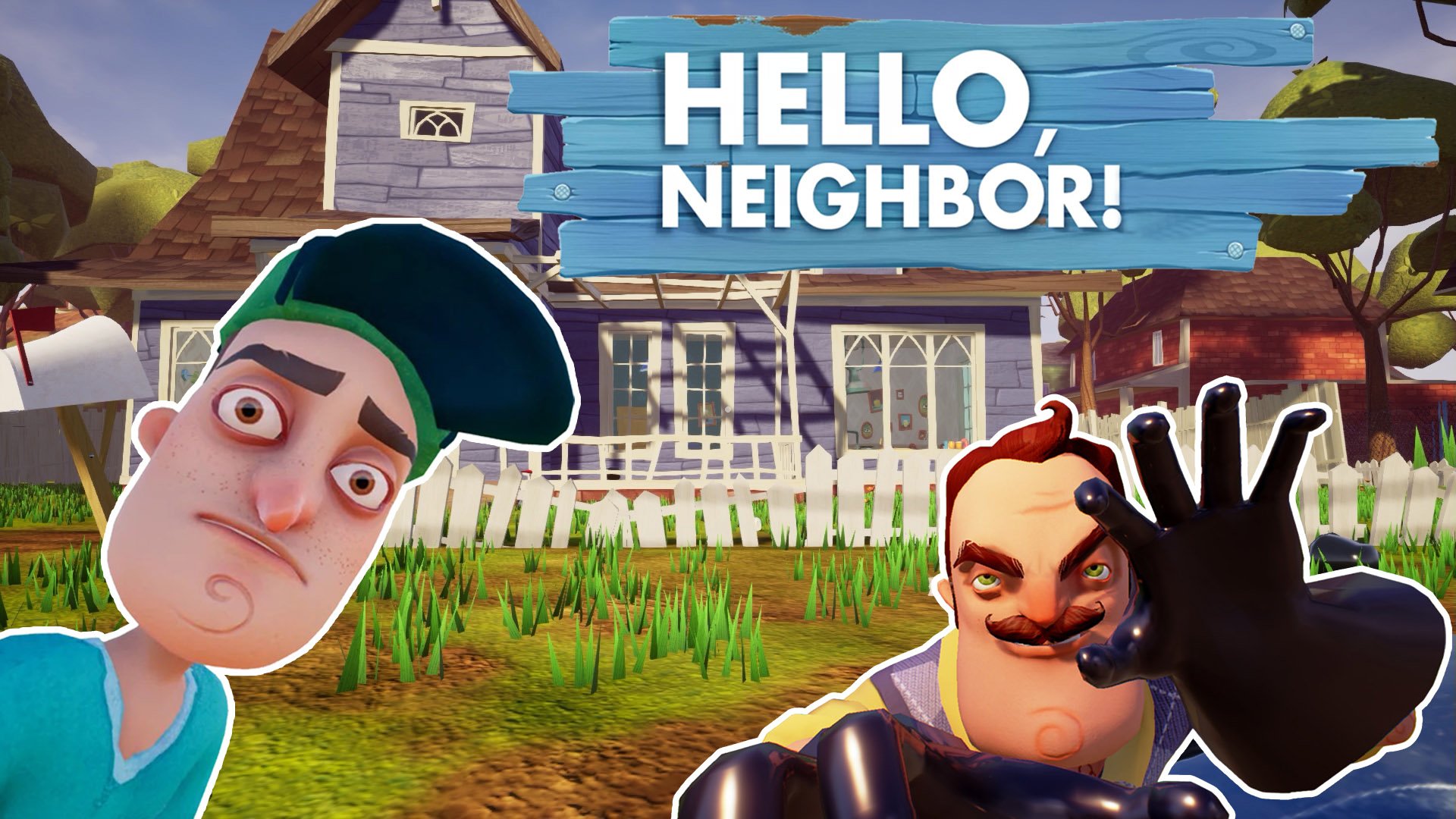 Играю в Привет Сосед с Другом| Hello Neighbor Let's Play
