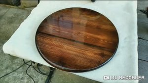 небольшая круглая столешница