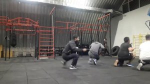 Борцовская разминка