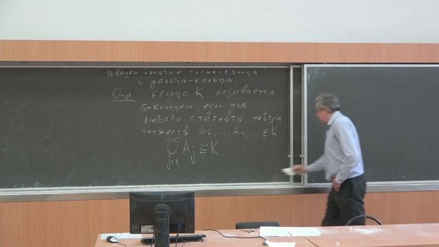 Полосин А.А. | Лекция 1 по функциональному анализу | ВМК МГУ