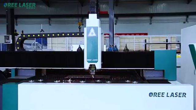 Станок лазерной резки OREE LASER с автоматическим сменным столом и труборезным модулем - OR ET