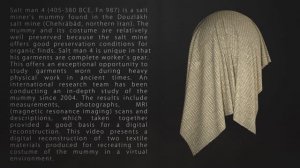 Ancient textiles from Chehrabad salt mine - a digital reconstruction