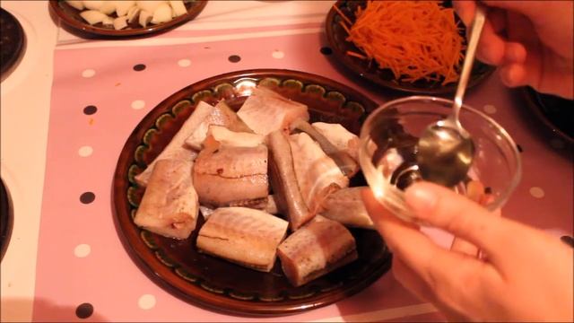 Правильное питание / Рыба в сметанном соусе / Fish in sour cream sause