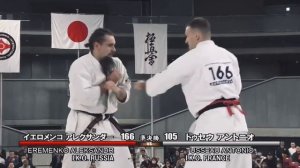 Antonio Tusseau France vs Aleksandr Eremenko Russia The 13th World Open Karate Championship