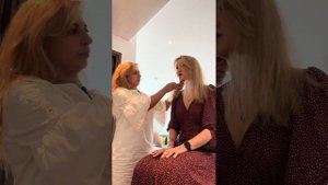 УКЛАДКА НА ДАЙСОН и челочку постригли заодно.