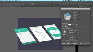 How to make Semi flat 3D icons & UI design - Illustrator Advanced Training [39/53]