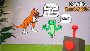 Garten of Banban: 1,2,3,4,5,6,7,8 Drawing - Boss Monsters Comparison