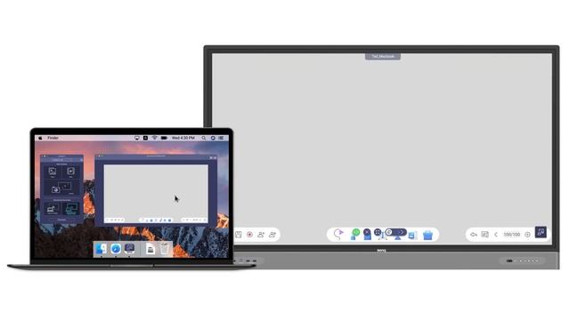 How to share your macOS screen in BenQ InstaShare 2 смотреть онлайн