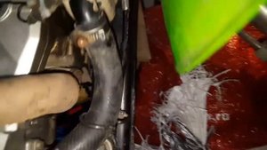 klx250 стук двигателя изза износа цепи грм
