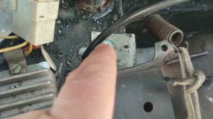 переделка с ручного на ножной газ на снегоходе тайга