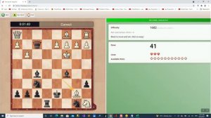 Тактический Спринт на сайте ChessBase. [RU]