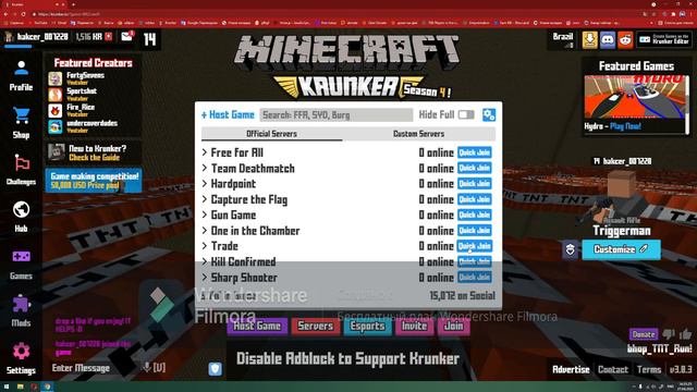 Что будет если зайти на забаненный аккаунт в krunker? смотреть онлайн
