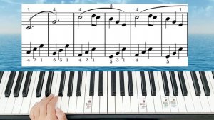 #Мамапервоеслово #пианинодляначинающих МАМА Первое Слово На Пианино ОБУЧЕНИЕ за 10 минут +НОТЫ