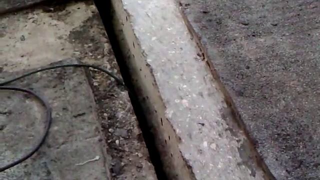 Очистка бетона от битума