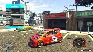 Grand Theft Auto V peugeot 107 tuning