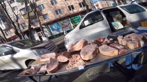 остров Сахалин ЯРМАРКА в городе Корсаков обзор цен