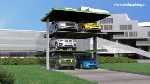 Парковочные подъемники( системы независимого типа с сохранением ландшафтного дизайна (Турция)