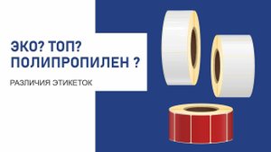 Различия в ЭТИКЕТКАХ: ТермоЭКО, термоТОП, ПОЛИПРОПИЛЕН, ПОЛУГЛЯНЕЦ (ПЛГ, ПГЛ)