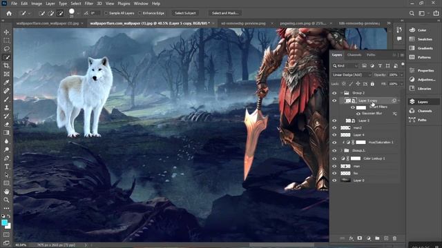 full details how to add glow effect in photoshop tutorial 2023