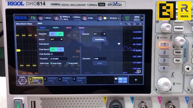 Review Osciloscopio RIGOL DHO800 - Como Usar O DHO802 , DHO812, DHO804 E DHO814? Eletronica Facil