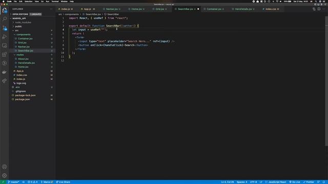 Building a Marvel Search engine with ReactJS смотреть онлайн