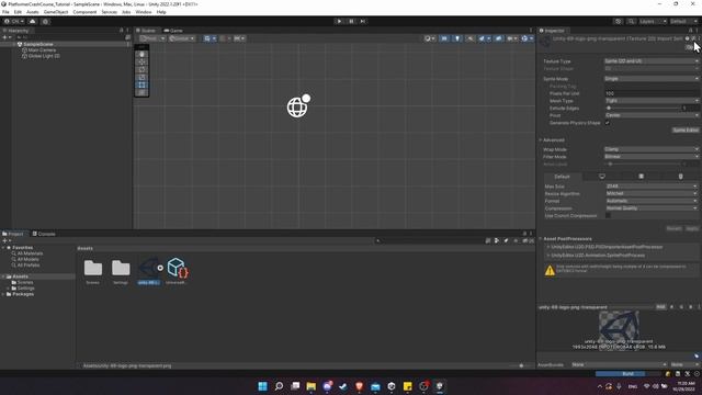 Project Setup - 2D Platformer Crash Course - Unity 2022 Tutorial (Part 1)