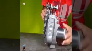 ДВС из компрессора холодильника/Homemade engine from the compressor from the refrigerator
