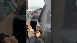 Mitsubishi Pajero IV снятие заднего фонаря