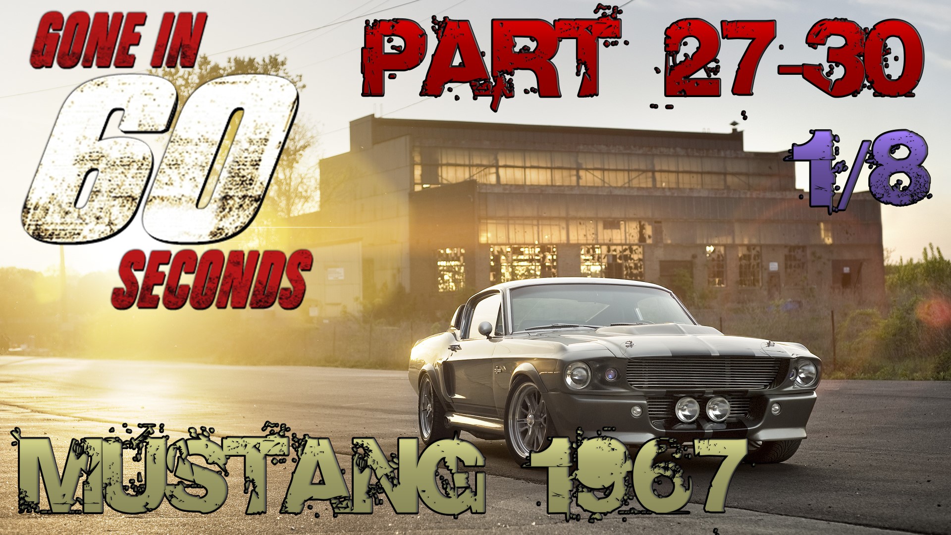 Сборка Mustang 1967 Eleanor | Part 27 - 30 | Eaglemoss | Угнать за 60 секунд