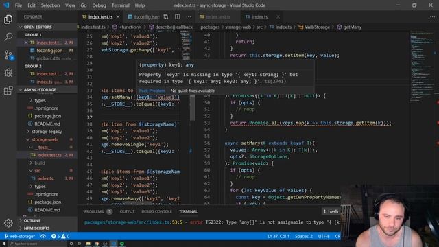 Live Open Source Coding - React Native AsyncStorage (Part 2) смотреть онлайн