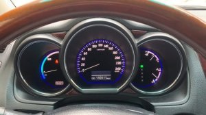 Lexus RX400h подсветка приборной панели